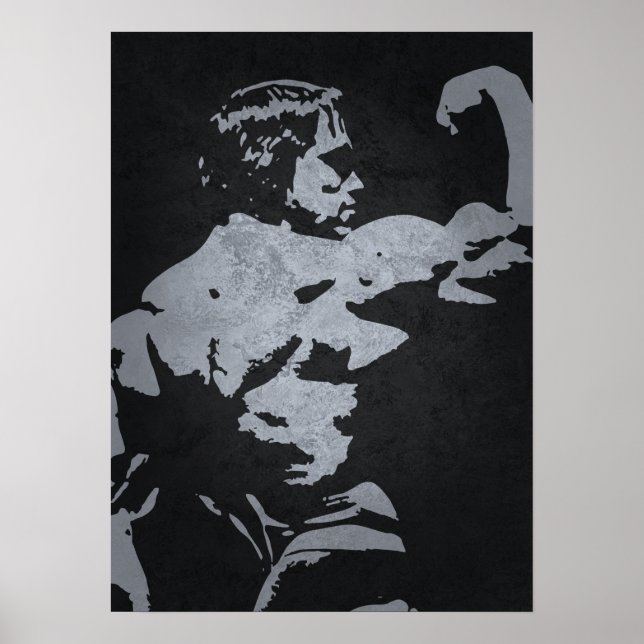 Workout Motivierend Poster (Vorne)