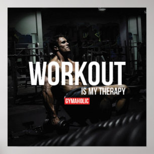 Workout Motivierend Poster