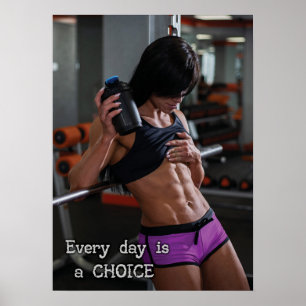 Workout Motivierend Poster