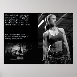 Workout Motivierend Poster