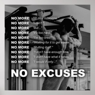 Workout Motivierend Poster