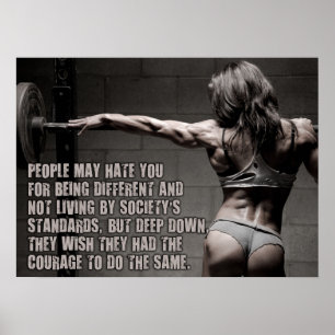Workout Motivierend Poster