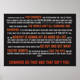 Workout Motivierend Poster