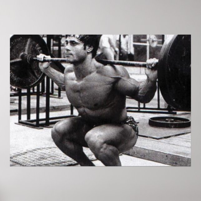 Workout Motivierend Poster (Vorne)