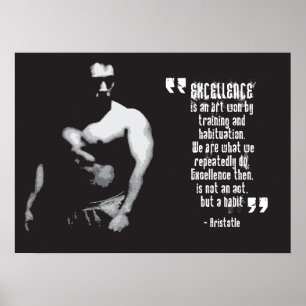 Workout Motivierend Poster