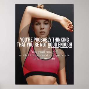 Workout Motivierend Poster