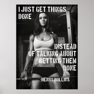 Workout Motivierend Poster