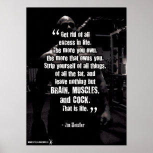 Workout Motivierend Poster