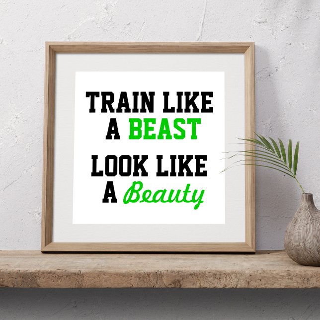 Workout Motivierend Poster (Von Creator hochgeladen)