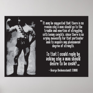 Workout Motivierend Poster