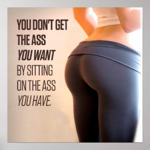 Workout Motivierend Poster