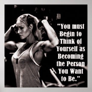 Workout Motivierend Poster