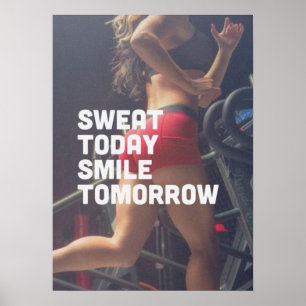 Workout Motivierend Poster
