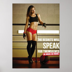 Workout Motivierend Poster