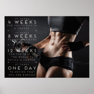 Workout Motivierend Poster