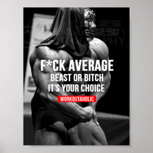 Workout Motivierend Poster