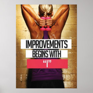 Workout Motivierend Poster