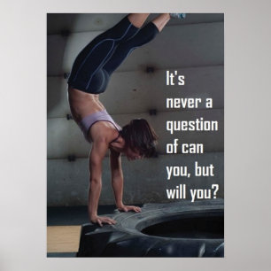 Workout Motivierend Poster
