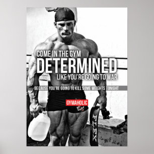 Workout Motivierend Poster