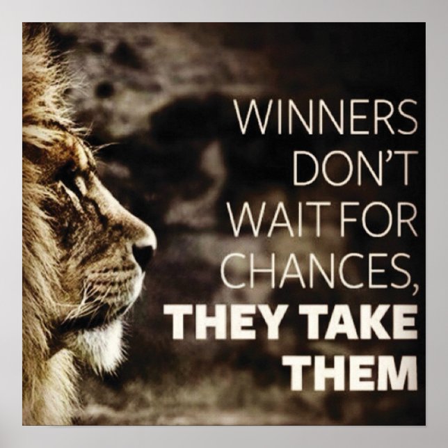 Workout Motivierend Poster (Vorne)