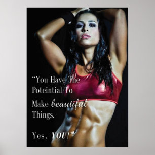 Workout Motivierend Poster