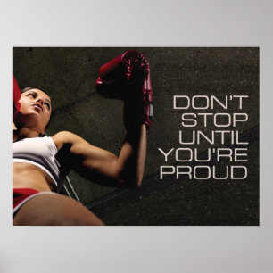 Workout Motivierend Poster