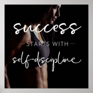 Workout Motivierend Poster