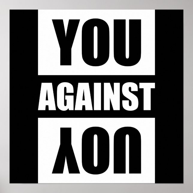 Workout Motivierend Poster (Vorne)