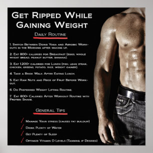 Workout Motivierend Poster