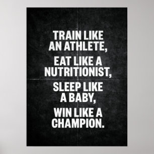 Workout Motivierend Poster