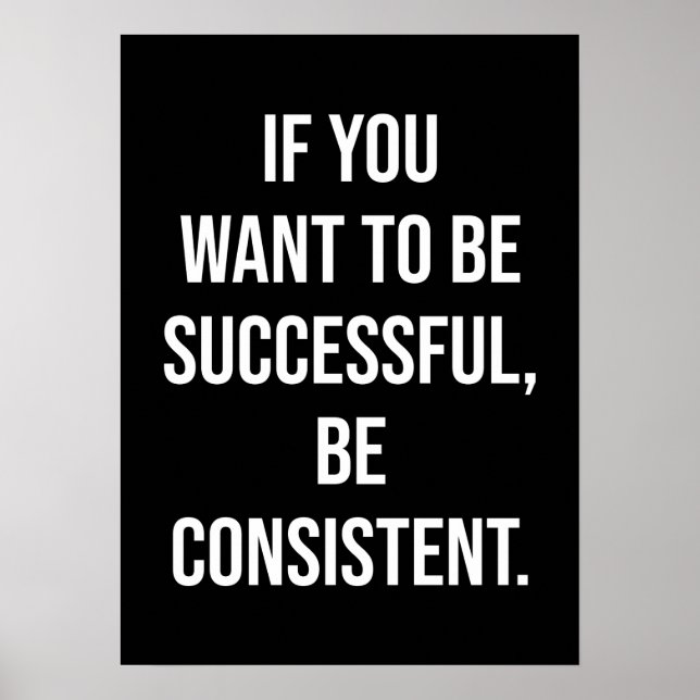 Workout Motivierend Poster (Vorne)