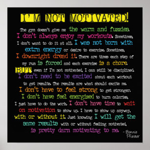 Workout Motivierend Poster