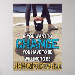 Workout Motivierend Poster