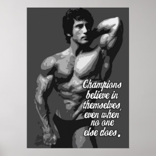 Workout Motivierend Poster