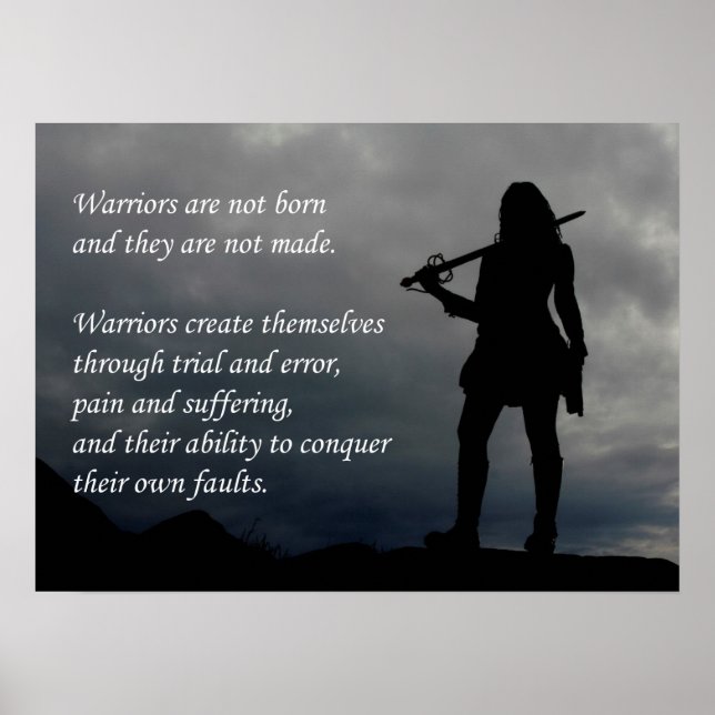 Workout Motivierend Poster (Vorne)