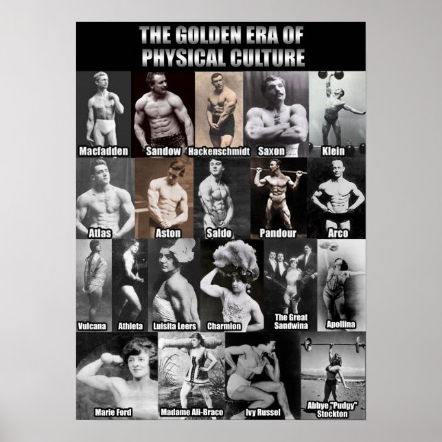 Workout Motivierend Poster (Vorne)