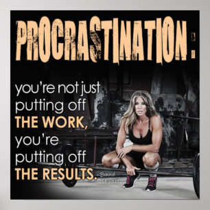 Workout Motivierend Poster