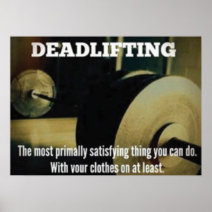 Workout Motivierend Poster