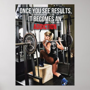 Workout Motivierend Poster