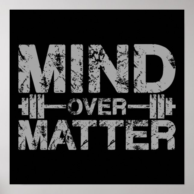 Workout Motivierend Poster (Vorne)