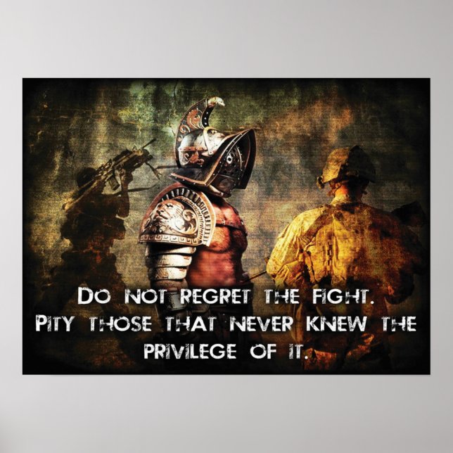 Workout Motivierend Poster (Vorne)