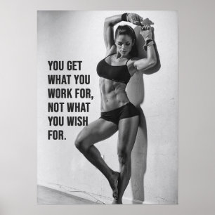 Workout Motivierend Poster