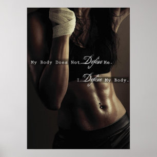 Workout Motivierend Poster