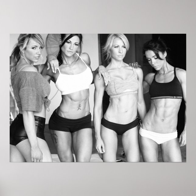 Workout Motivierend Poster (Vorne)