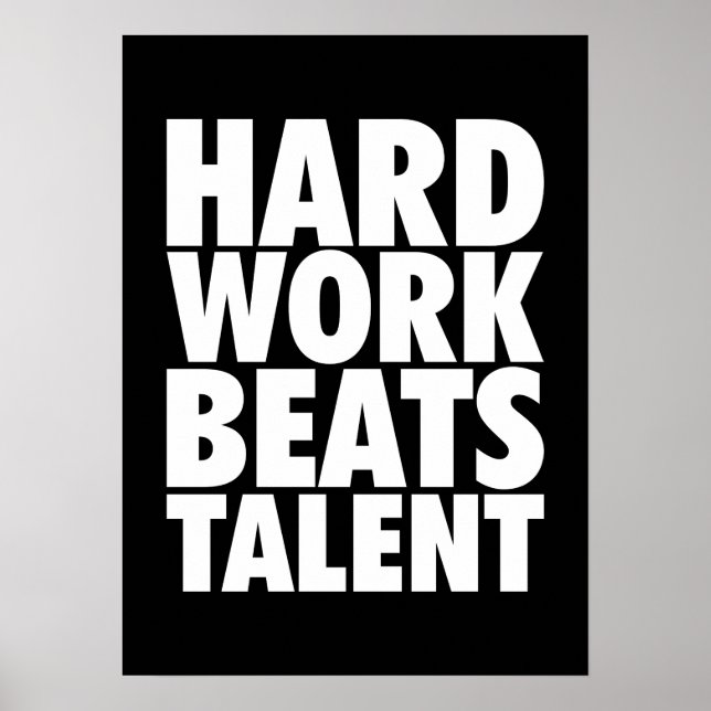 Workout Motivierend Poster (Vorne)