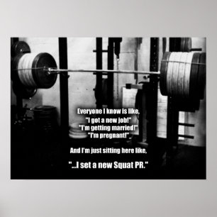 Workout Motivierend Poster