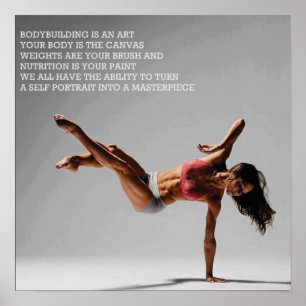 Workout Motivierend Poster