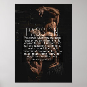 Workout Motivierend Poster