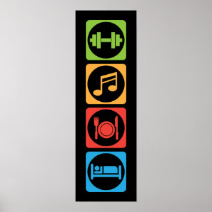 Workout Motivierend Poster