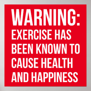 Workout Motivierend Poster